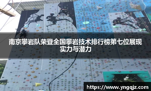 南京攀岩队荣登全国攀岩技术排行榜第七位展现实力与潜力